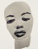 Marlene Dumas, Super Model, 1995, Lithograph, on Lana Pur Fil paper, the full sheet