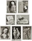 John Currin, Milestones, 2006, The complete set of seven etchings with aquatint and drypoint, on Kochi NB paper, with full margins, contained in the original brown leather portfolio