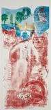 Robert Rauschenberg, Sky Garden, from The Stoned Moon Series, 1969, Lithograph and screenprint in colors, on Arjomari paper, the full sheet