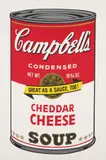Andy Warhol, Cheddar Cheese, from Campbell's Soup II, 1969, Screenprint in colors, on wove paper, with full margins