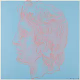 Andy Warhol, Alexander the Great, 1982, Unique screenprint in colors, on Lenox Museum Board, with full margins