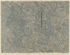 The Dutch Wives by Jasper Johns, 1977, Screenprint in colors, on Kuratoni Kozo paper, with full margins, sold Apr 2017