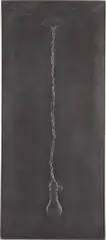 Jasper Johns, Light Bulb, from Lead Reliefs, 1969, Lead relief, with polystyrene and wood backing, in the original issued aluminum frame