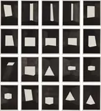 James Turrell, First Light, 1989, The complete set of 20 etching and aquatints, on Zerkall paper, with full margins