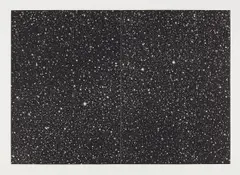 Starfield by Vija Celmins, 2010, Mezzotint and drypoint, on Hahnemuhle Copperplate paper, with full margins, sold Apr 2017
