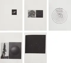 The View by Vija Celmins, 1985, The complete set of five mezzotints, on Rives BFK paper, with full margins (some printed two to a sheet), bound (as issu, sold Apr 2017