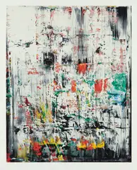Eis 2 (Ice 2) by Gerhard Richter, 2003, Screenprint in colors, on heavy rag paper, with full margins, sold Apr 2017