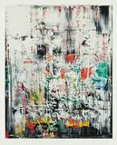 Gerhard Richter, Eis 2 (Ice 2), 2003, Screenprint in colors, on heavy rag paper, with full margins