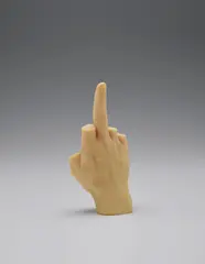Untitled by Maurizio Cattelan, 2009, Polyurethane rubber multiple, sold Apr 2017