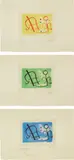 Fusée (Rocket): three plates by Joan Miró, 1959, Three etchings and aquatints in colors all with hand-coloring, on pale green wove paper, with full margins, sold Apr 2017