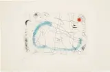 Strip-Tease in Blue by Joan Miró, 1959, Etching and aquatint in colors, on Rives BFK paper, with full margins, sold Apr 2017