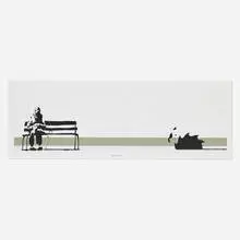 Banksy, Weston Super Mare, 2003, screenprint in colors