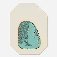 Barry McGee, Untitled, 2017, acrylic and gouache on panel