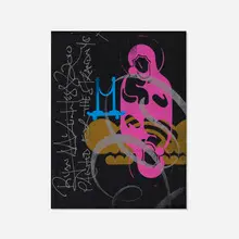 Ryan McGinness, Untitled, 2010, screenprint in colors