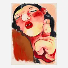 Mag by Cristina BanBan, 2019, pastel on paper, sold Jun 2026