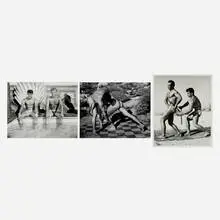 Bruce Bellas, Three works, gelatin silver print