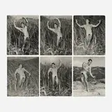 David Martin, Six works (Reed Phippen), c. 1960, gelatin silver print
