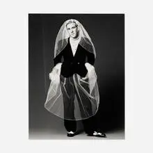 Jim Graham, Stuart Netsky (Image V) (from the What Should I Wear? series), 1993, gelatin silver print in artist's frame
