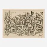 Paul Cadmus, Stewart's, 1934, etching