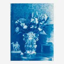 McDermott & McGough, Front Parlor, Sandymount Ave., cyanotype