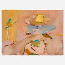 Kim Dingle, Untitled, 1982, acrylic on paper