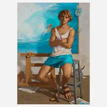 Deni Ponty, Untitled, 1992, oil on canvas