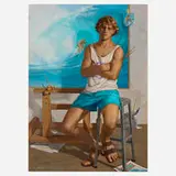 Deni Ponty, Untitled, 1992, oil on canvas