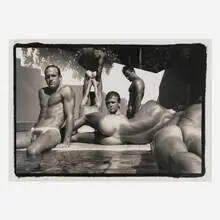 Tom Bianchi, Larry Surrounded (from the Out of the Studio series), 1988, gelatin silver print