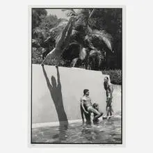 Tom Bianchi, Shadow on the Wall (from the Out of the Studio series), 1988, gelatin silver print