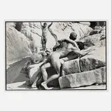 Tom Bianchi, Three Men and a Splash (from the Out of the Studio series), 1990, gelatin silver print