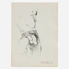 Joe Brainard, Untitled, 1965, ink on paper
