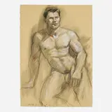 Mark Beard, Untitled, 2010, charcoal and Conté crayon on Rives BFK