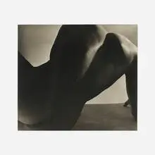Horst P. Horst, Male Nude, Back Study 1, platinum print
