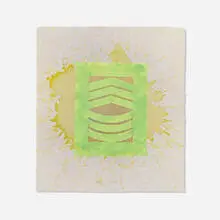 Honolulu Watercolor, Fall by Billy Al Bengston, 2014, watercolor on paper, sold Jun 2026