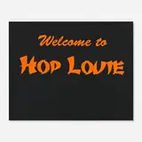 Sayre Gomez, Hop Louie, 2020, acrylic on gator board