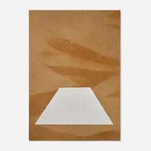 Mark Hagen, To Be Titled (Additive Painting 1), 2010, acrylic on burlap over panel in artist's frame