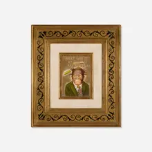 Donald Roller Wilson, Mort, 2000, oil on panel in artist's frame
