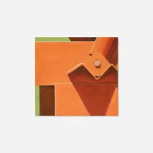 Altoon Sultan, Diamond, 2019, egg tempera on calfskin parchment over panel