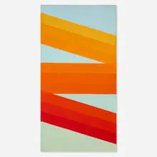 Paul Reed, Interchange XVII, 1966, acrylic on canvas