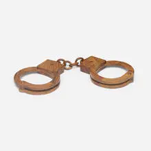 Ai Weiwei, Handcuffs, 2012, huali wood