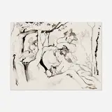 Cecily Brown, Untitled (#27), 1999, watercolor on paper