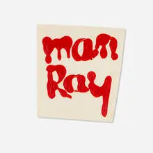 Man Ray, Peinture naturelle, 1966, acrylic on card paper