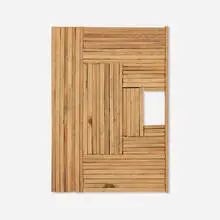 Kishio Suga, State of Gathered Space, 2001-02, wood