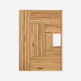 Kishio Suga, State of Gathered Space, 2001-02, wood