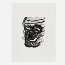 Self-Portrait (SF-025) by Sam Francis, 1973, lithograph on BFK Rives, sold May 2026