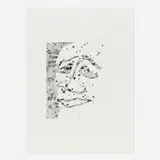 Sam Francis, Self-Portrait (SF-027A) (from the Anima Prints series), 1973, lithograph on BFK Rives