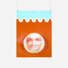 Robert R. Malone, Observation, 1970, screenprint in colors on acrylic
