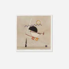 Fletcher Benton, Steel Watercolor Print #102, 2000, iris print