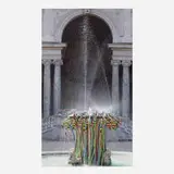 Bertrand Lavier, Fontaine, Villa Medicis, Rome, 2009, C-print