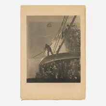 Alfred Stieglitz, Nearing Land (from the Camera Work XII portfolio), vintage photogravure